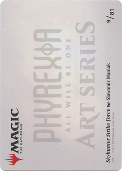 Skyhunter Strike Force // Skyhunter Strike Force (AONE-009) - Phyrexia: All Will Be One Art Series (Borderless) Foil-2