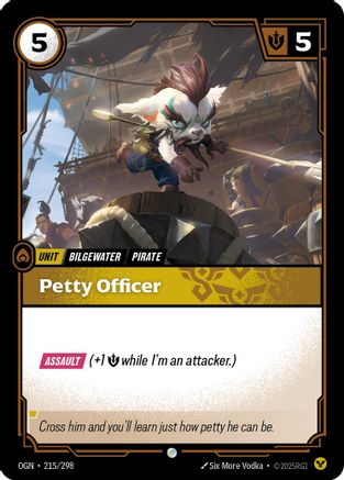 Petty Officer (215/298) - Origins Foil-1