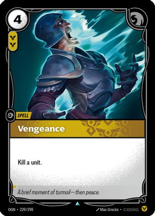 Vengeance (229/298) - Origins Foil-1