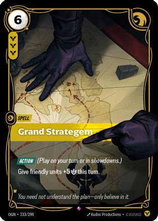 Grand Strategem (233/298) - Origins Foil-1