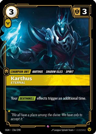 Karthus - Eternal (236/298) - Origins Foil-1