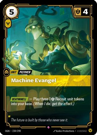 Machine Evangel (239/298) - Origins Foil-1