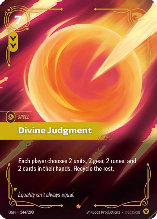 Divine Judgment (244/298) - Origins Foil-1