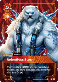 Volibear - Relentless Storm (249/298) - Origins Foil-1
