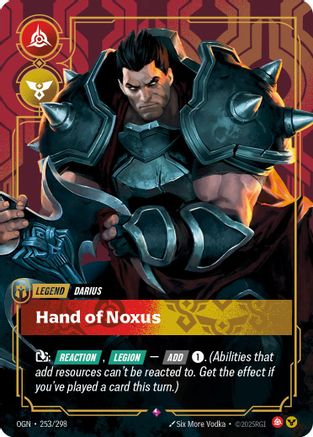 Darius - Hand of Noxus (253/298) - Origins Foil-1