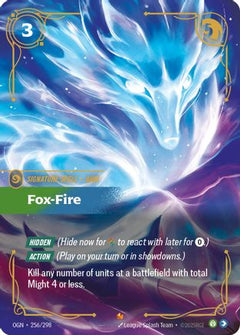 Fox-Fire (256/298) - Origins Foil-1