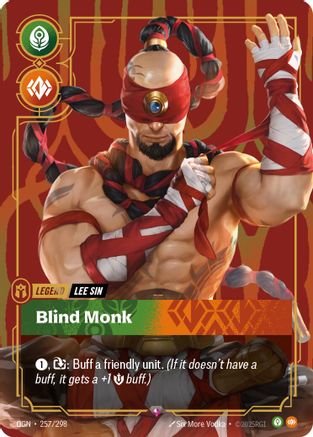 Lee Sin - Blind Monk (257/298) - Origins Foil-1