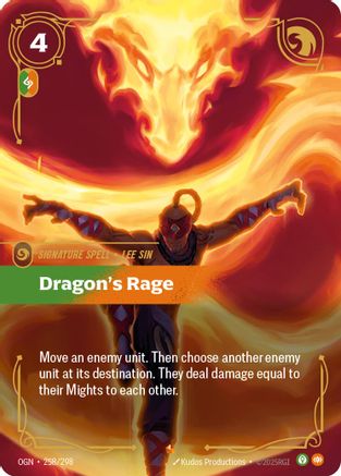 Dragon's Rage (258/298) - Origins Foil-1