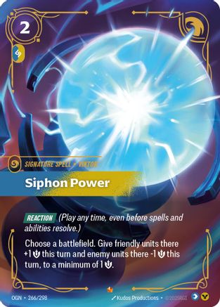 Siphon Power (266/298) - Origins Foil-1