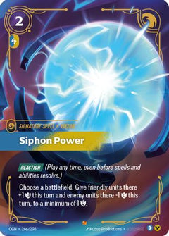 Siphon Power (266/298) - Origins Foil-1