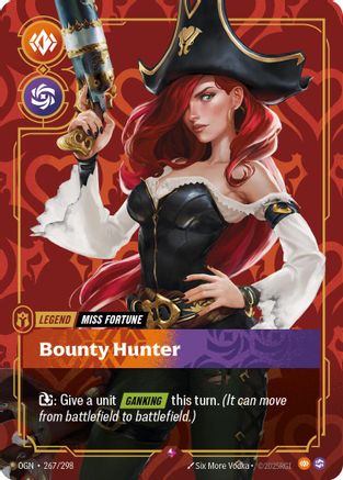 Miss Fortune - Bounty Hunter (267/298) - Origins Foil-1