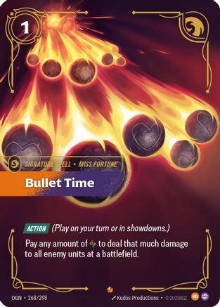 Bullet Time (268/298) - Origins Foil-1