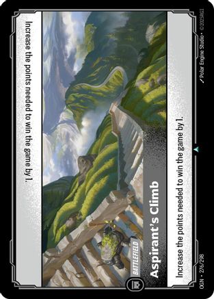 Aspirant's Climb (276/298) - Origins Foil-1