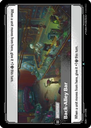 Back-Alley Bar (277/298) - Origins Foil-1