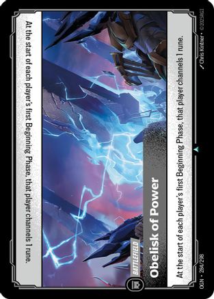 Obelisk of Power (284/298) - Origins Foil-1