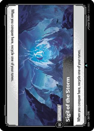 Sigil of the Storm (287/298) - Origins Foil-1