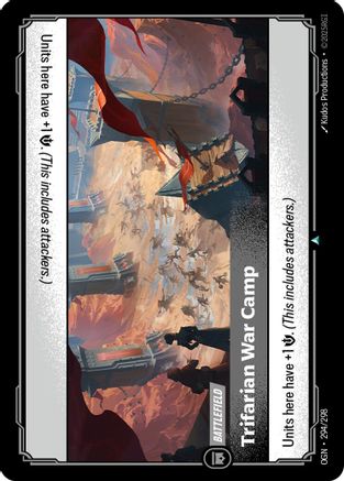 Trifarian War Camp (294/298) - Origins Foil-1