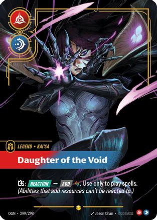 Kai'Sa - Daughter of the Void (Showcase) (299/298) - Origins Foil-1
