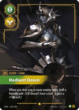 Leona - Radiant Dawn (Showcase) (306/298) - Origins Foil-1