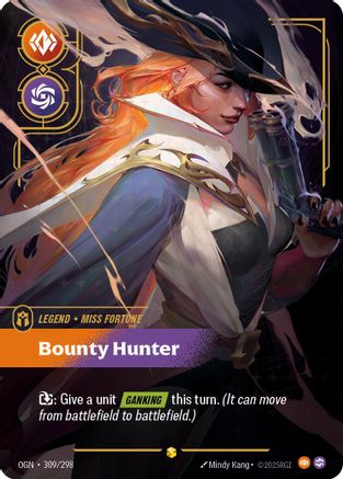 Miss Fortune - Bounty Hunter (Showcase) (309/298) - Origins Foil-1