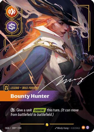 Miss Fortune - Bounty Hunter (Signature) (309*/298) - Origins Foil-1