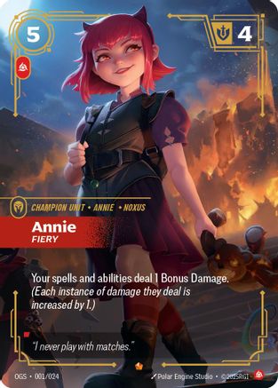 Annie - Fiery (001/024) - Origins Proving Grounds-1