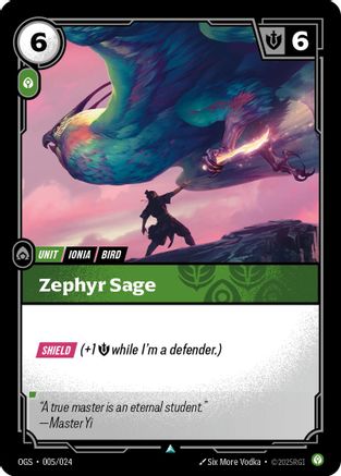 Zephyr Sage (005/024) - Origins Proving Grounds-1