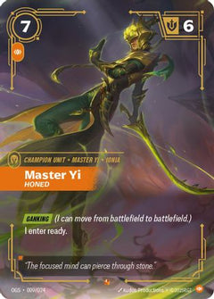 Master Yi - Honed (009/024) - Origins Proving Grounds-1