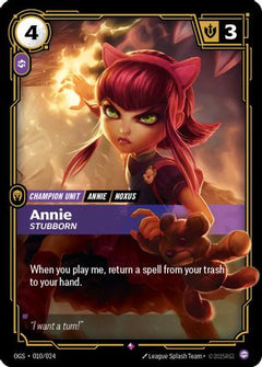 Annie - Stubborn (010/024) - Origins Proving Grounds-1