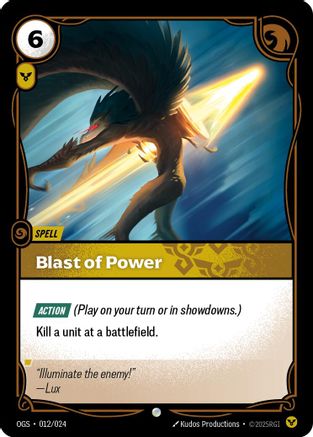 Blast of Power (012/024) - Origins Proving Grounds-1