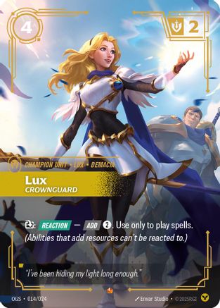 Lux - Crownguard (014/024) - Origins Proving Grounds-1