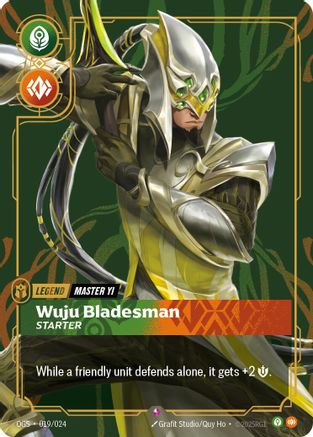 Master Yi - Wuju Bladesman (Starter) (019/024) - Origins Proving Grounds-1