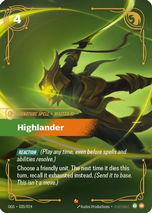 Highlander (020/024) - Origins Proving Grounds-1