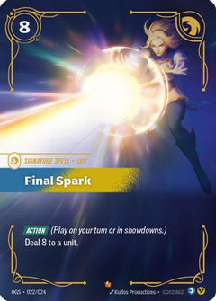 Final Spark (022/024) - Origins Proving Grounds-1