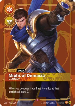 Garen - Might of Demacia (Starter) (023/024) - Origins Proving Grounds-1