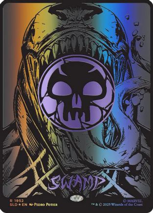 Swamp (1952) (Raised Foil) (SLD-1952) - Secret Lair Drop Series Foil-1
