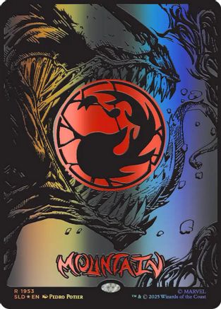 Mountain (1953) (Raised Foil) (SLD-1953) - Secret Lair Drop Series Foil-1