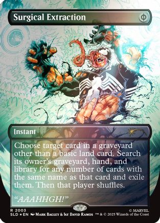 Surgical Extraction (2003) (Rainbow Foil) (SLD-2003) - Secret Lair Drop Series Foil-1