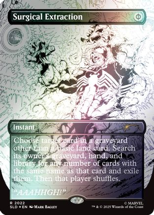 Surgical Extraction (2022) (Rainbow Foil) (SLD-2022) - Secret Lair Drop Series Foil-1
