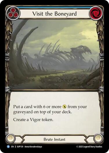 Visit the Boneyard [SUP139] (Super Slam)  Rainbow Foil-1