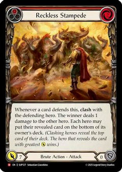Reckless Stampede [SUP127] (Super Slam)  Rainbow Foil-1