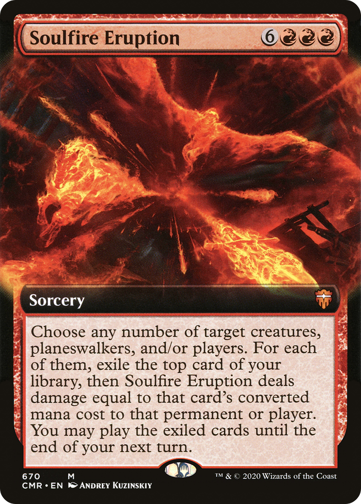 Soulfire Eruption (Extended Art) [Commander Legends]-1