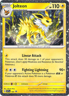 Jolteon (169) (Cosmos Holo) [Scarlet & Violet: Black Star Promos]-1