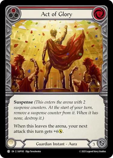 Act of Glory (Red) [SUP195] (Super Slam)-1