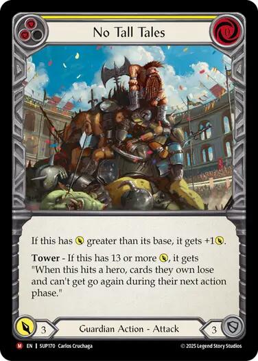 No Tall Tales [SUP170] (Super Slam)  Rainbow Foil-1