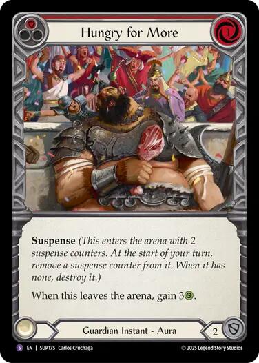 Hungry for More [SUP175] (Super Slam)  Rainbow Foil-1