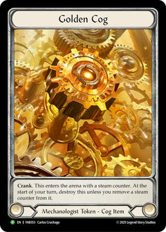 Golden Cog (FAB353) [FAB353] (Promo)  Cold Foil-1