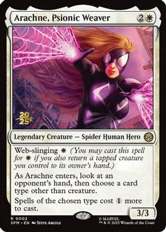 Arachne, Psionic Weaver [Marvel's Spider-Man Prerelease Promos]-1