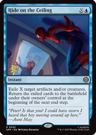 Hide on the Ceiling [Marvel's Spider-Man Prerelease Promos]-1