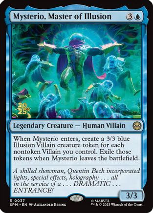 Mysterio, Master of Illusion [Marvel's Spider-Man Prerelease Promos]-1